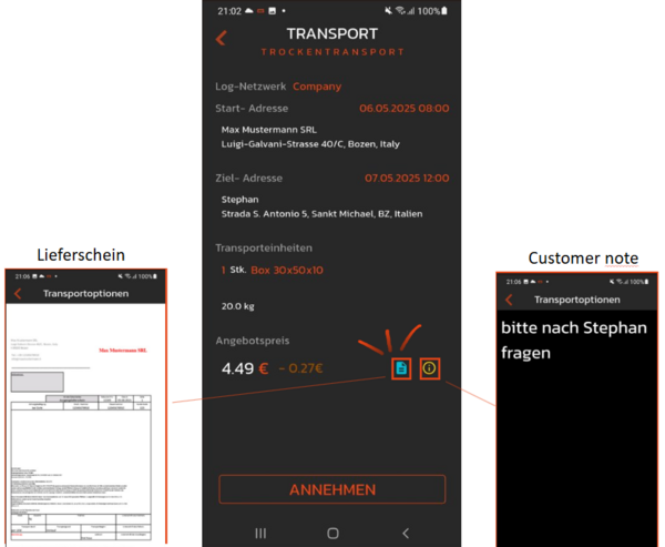 Lieferschein Lieferschein